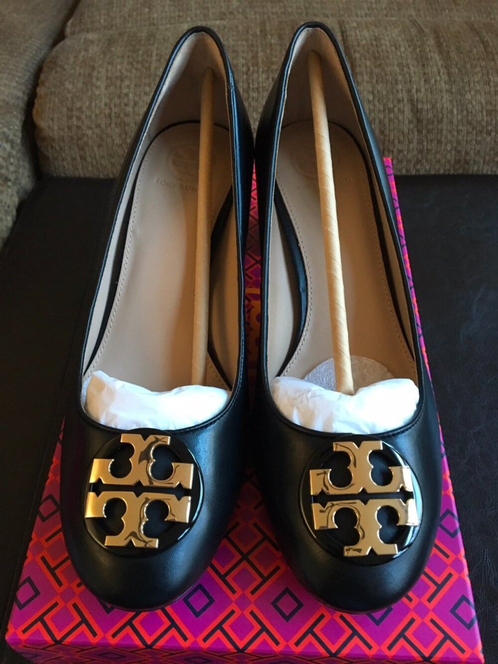 Tory Burch Pumps In Black Color